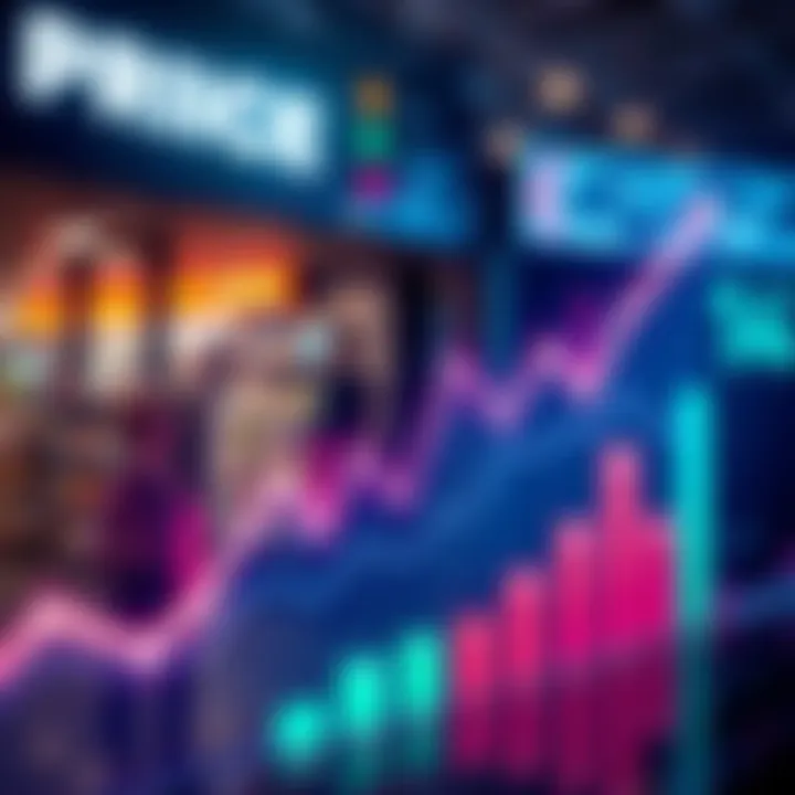 Graph illustrating rising prices across various sectors.