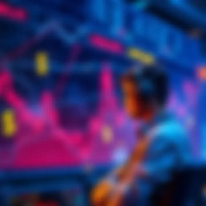 A graph showing rising trends in XRPL prices with dollar signs and a puzzled trader looking at it.