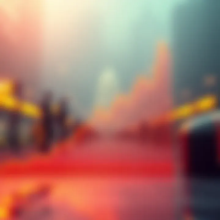 Graph showing upward trend in prices related to the end of government shutdown.