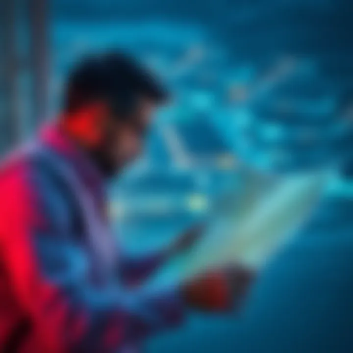 An investor looks over a map of Proctorville, confused by the misplaced land plots affected by the deal