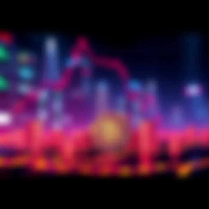 Graph showing the correlation between property debt and Bitcoin prices, with an emphasis on regional banks' stability.