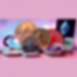 Several public company logos alongside a visual representation of Ethereum coins, indicating their strong interest in the cryptocurrency market