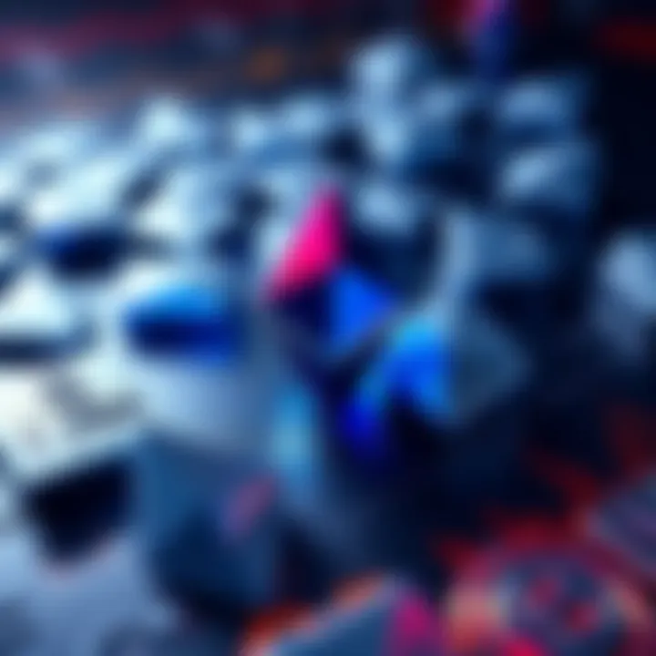 PulseChain logo surrounded by Ethereum symbols showing rising reserves