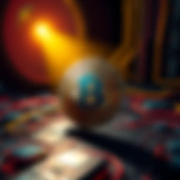 Quantum Computer Threatening Bitcoin A depiction of a quantum computer casting a shadow over a Bitcoin symbol, illustrating the potential danger to cryptocurrency security.