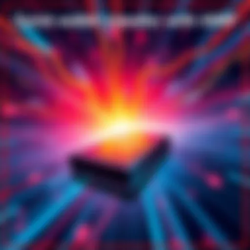 A visual representation of fast wallet transfers using AMP, emphasizing low gas fees and reliability in the crypto community.