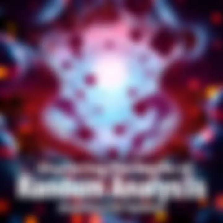 Exploring the Depths of Random Analysis Conceptual graphic illustrating data analysis and randomness