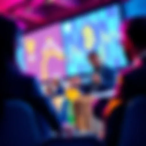 Raoul Pal presenting his crypto investment strategy at a conference