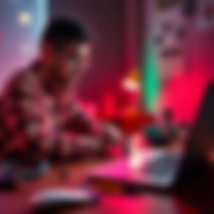 A person troubleshooting software installation on a Raspberry Pi with a laptop and tools nearby