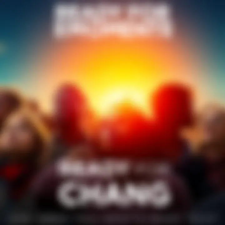 A group of diverse people looking towards a bright horizon, symbolizing anticipation and readiness for upcoming challenges.