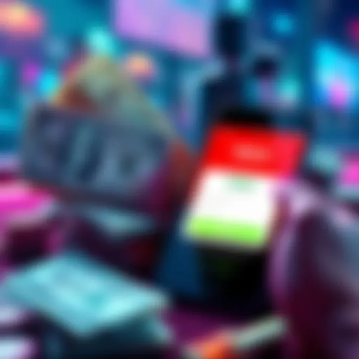 Rebet Cash Bonus A graphic showing cash and a phone with Rebet sign-up screen