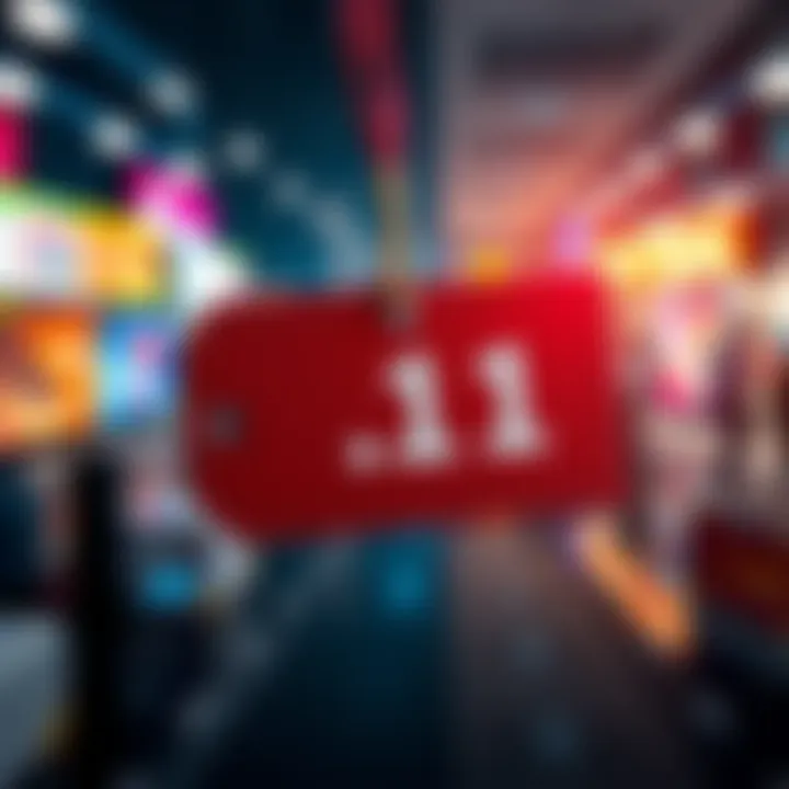 A graphic showing a price tag with .11, symbolizing a recent market sale