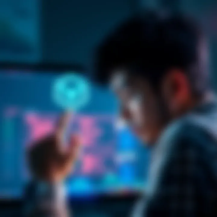 Recovering Lost MetaMask Wallet A person looking at a computer screen with MetaMask logo, appearing frustrated while trying to recover a lost wallet.