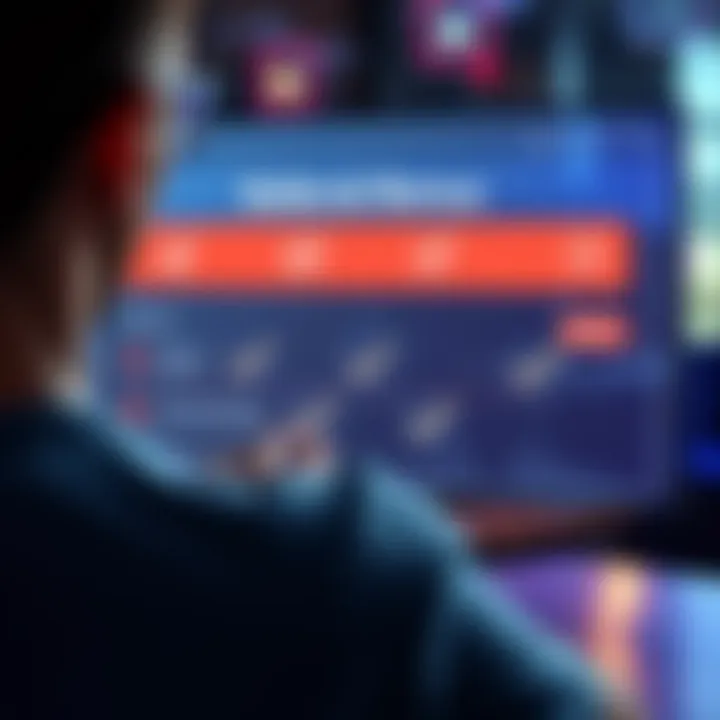 A person looking at a screen showing a referral program with ten checkmarks, symbolizing ten successful referrals without a bonus
