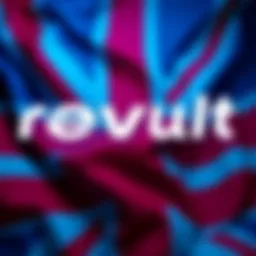 Revolut's logo with a background of the UK flag, symbolizing their new banking license.