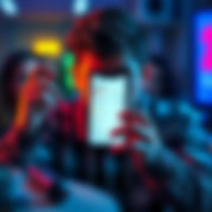 Revolut Billing Issues A frustrated person holding a smartphone displaying billing information for Revolut mobile plans, showing confusion over charges