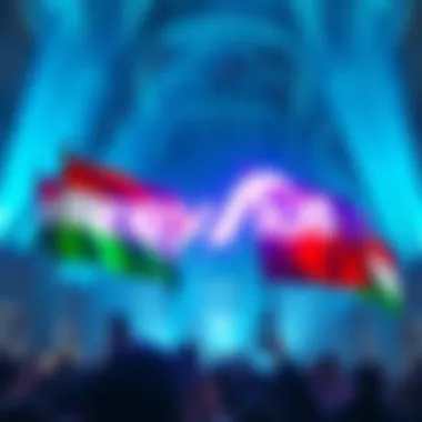 Revolut's Transition to Hungarian Banking A graphic showing Revolut's logo alongside Hungarian flags and symbols of banking fees, representing the shift to fee-based services.