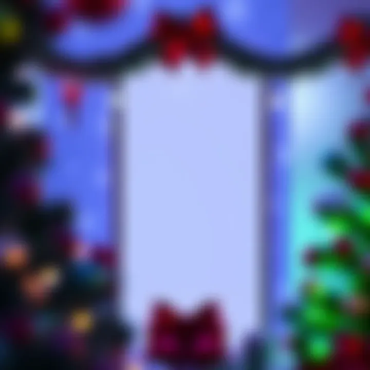 A screenshot showing the empty space where the Revpoints Advent Calendar used to be in the app