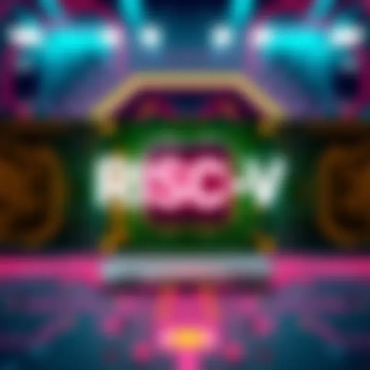 A graphic showing the RISC-V architecture with key features highlighted, set against a tech-themed background.