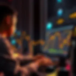 A person using a computer to securely withdraw cryptocurrency from an exchange, focusing on safe methods to avoid account issues.
