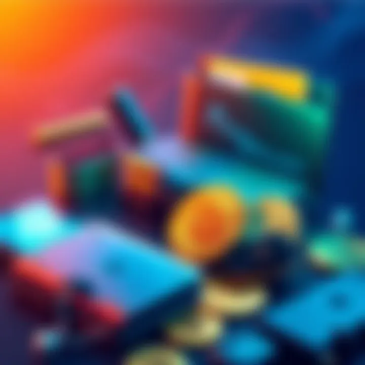 Safe Bitcoin Wallets Illustration of various Bitcoin wallets showing security features, including hardware and software options, with a focus on beginner-friendly choices.