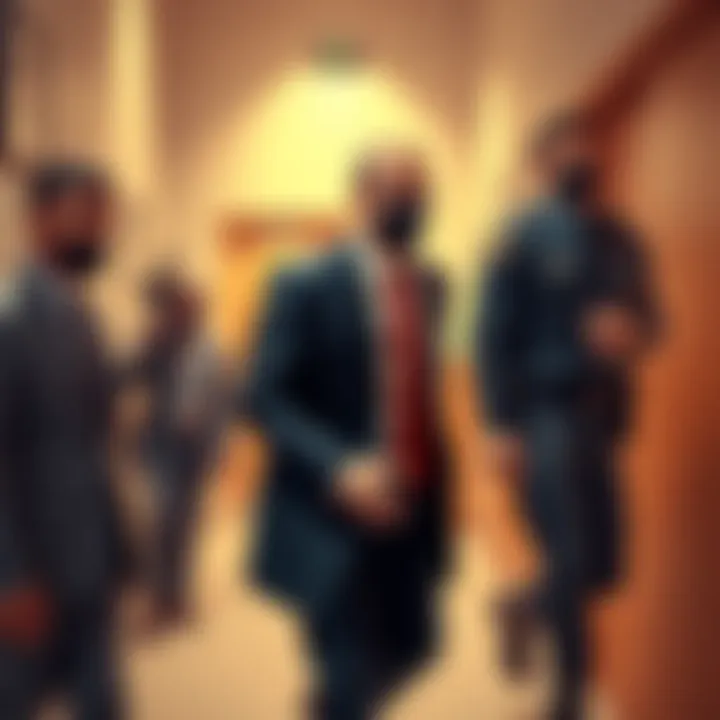 Safemoon CEO being escorted by authorities after sentencing in court