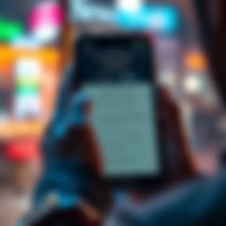 A person looking at a phone screen with notes and ideas about recovering their Samourai Wallet using a PIN and passphrase.