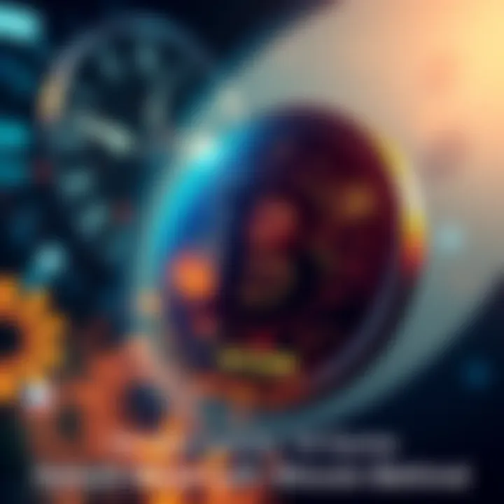 Satoshi Nakamoto's Exit from Bitcoin A symbolic representation of Satoshi Nakamoto leaving Bitcoin, with a digital coin fading into the background and a clock showing the passage of time.