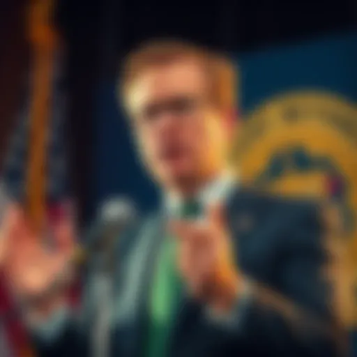 US Treasury Secretary Scott Bessent speaking about cryptocurrency and quoting Satoshi, with a confident stance