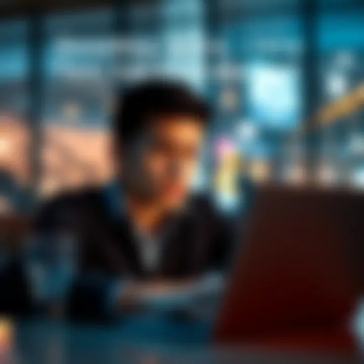 A person looking at a laptop screen with a frustrated expression, seeking advice on SMSF tax accountants in Melbourne.