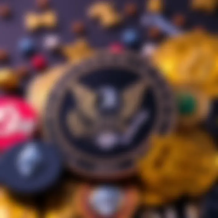 The SEC logo alongside various cryptocurrency symbols like Bitcoin and Ethereum, representing regulatory changes in the crypto market