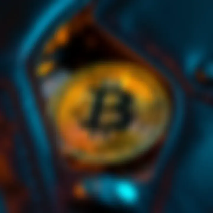 Secure Bitcoin Wallet A close-up of a cold wallet displaying recovery seeds as a visual representation of Bitcoin security risks.