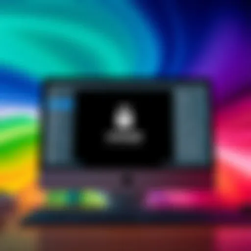 A Mac computer screen displaying a clipboard security app designed for Ledger users, featuring a lock icon and sensitive data protection settings.