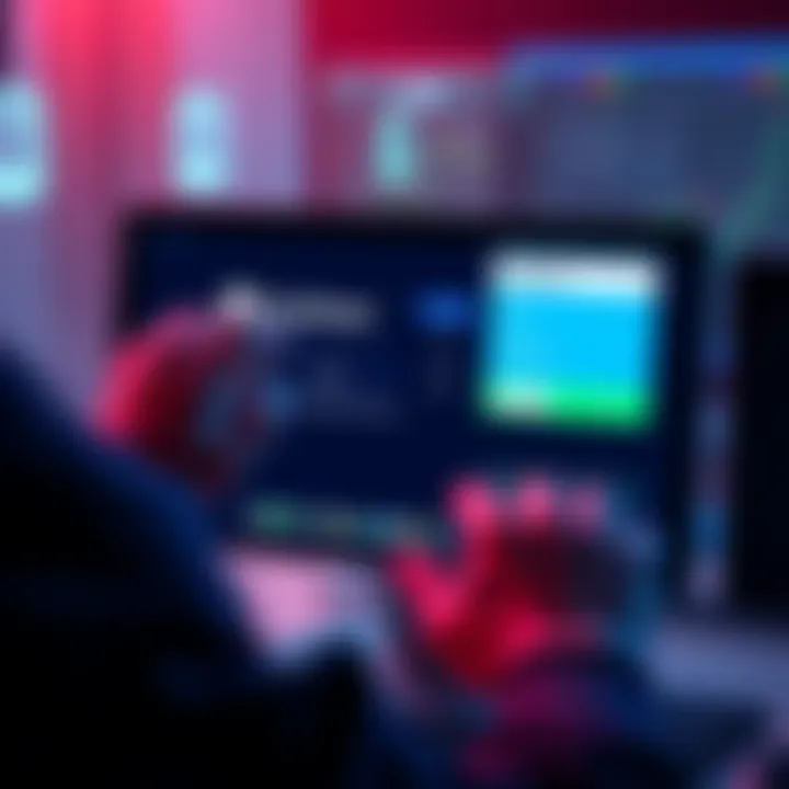A person securing their Coinbase account with two-factor authentication and notifications on a computer screen