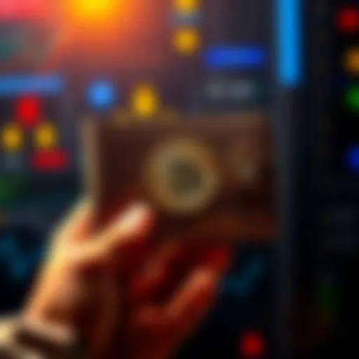 A person holding a secure paper wallet with a lock symbol and a Bitcoin logo on it, questioning the security of offline storage.