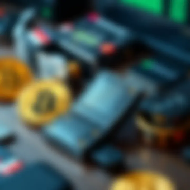 A collection of hardware wallets illustrating multisig setups for safe Bitcoin storage.