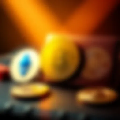 A digital representation of secure hot wallets for Bitcoin and Ethereum, featuring a lock symbol overlaid on a wallet, with Bitcoin and Ethereum logos beside it.