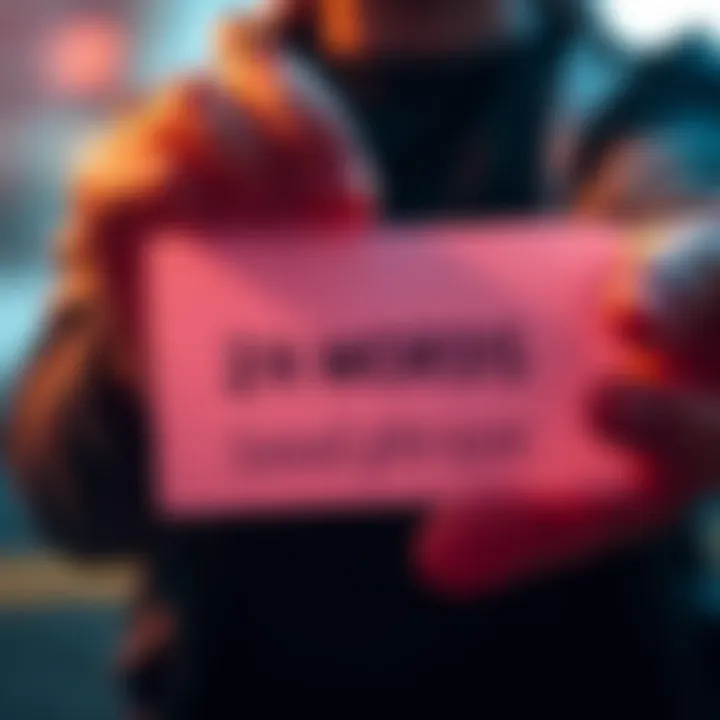 A person holding a piece of paper with a 24-word seed phrase written on it, symbolizing the security of blockchain assets