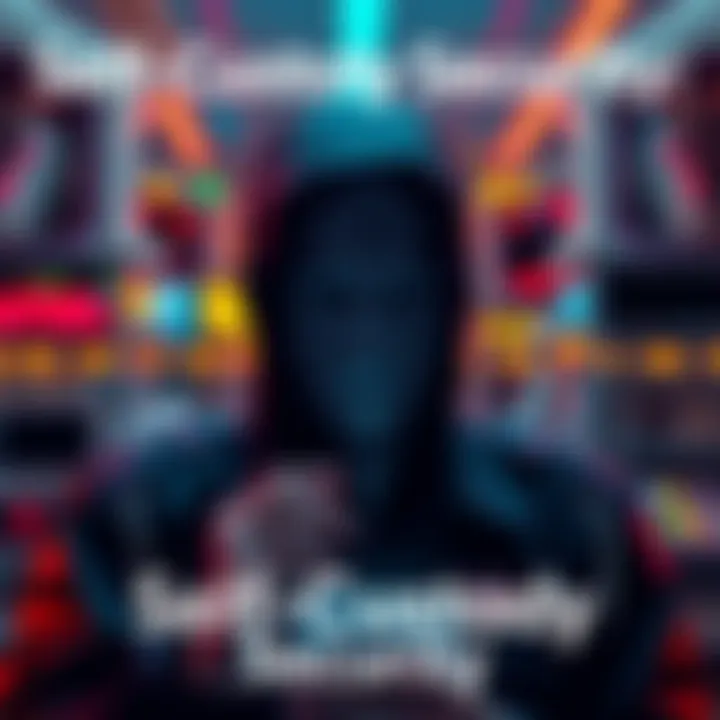 Self-Custody Security A person securely storing their seed phrases and implementing protective measures for self-custody security.