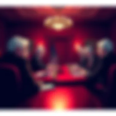 U.S. senators in a meeting, focusing on the CLARITY Act and stablecoin regulations