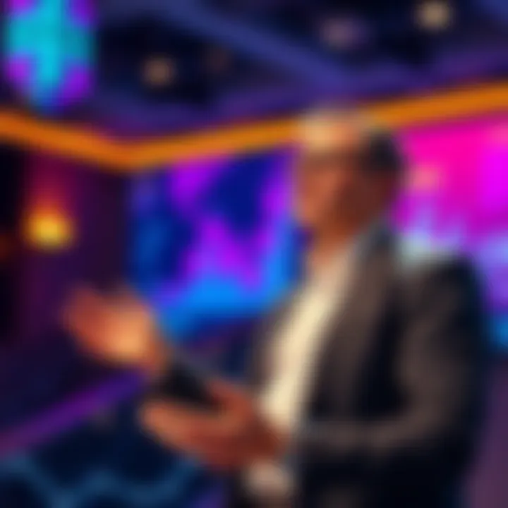 Chainlink co-founder Sergey Nazarov giving a presentation on the future of real-world assets in finance.