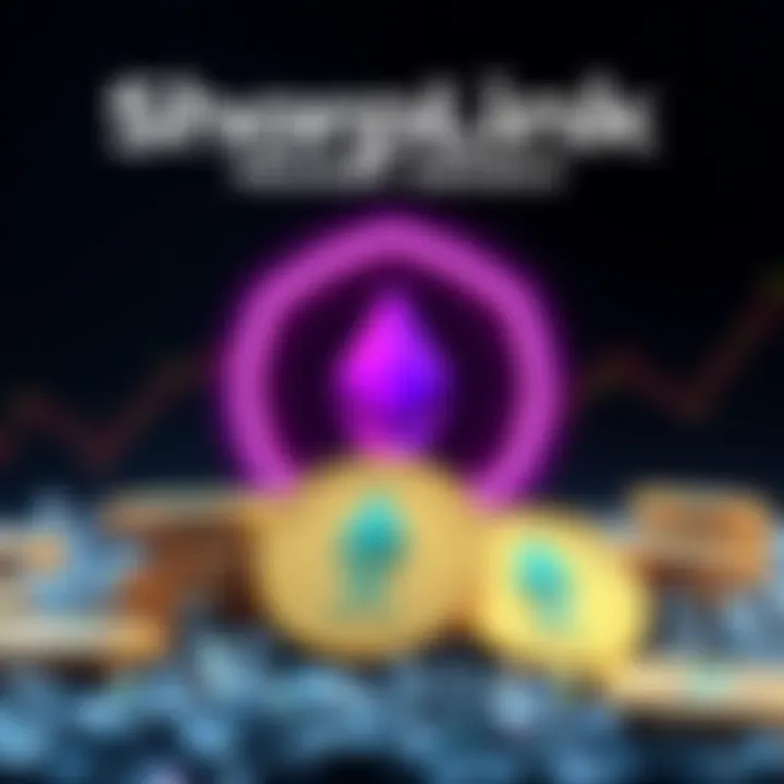 Graphic showing SharpLink Gaming's logo and a visual representation of ETH coins, highlighting the increase in their treasury to 253,000 ETH.