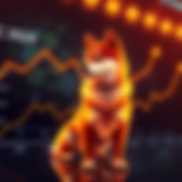 A chart showing the anticipated growth of Shiba Inu token from 2026 to 2030, with upward trends and expert forecasts.