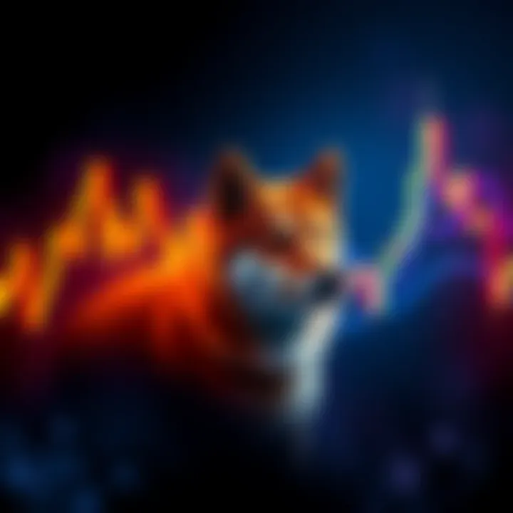 Chart showing Shiba Inu price forming a 'W' pattern indicating potential bullish reversal