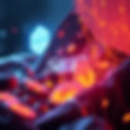 Graphic showing the launch of the SKR airdrop with Solana branding and tokens being released into the community.