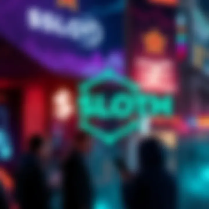 Graphic showing $SLOTH logo with hints of major listings from CEXs and people discussing on forums