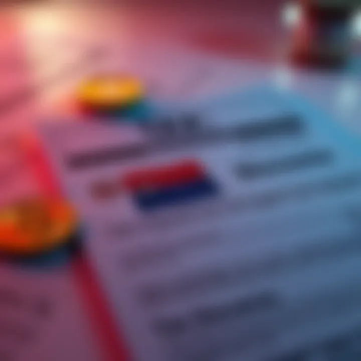 A graphic showing a tax form with cryptocurrency symbols, representing Slovenia's new 25% tax on crypto gains starting in 2026.