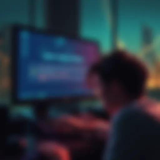 A frustrated person looking at a computer screen showing errors while trying to transfer funds through Solana bridges like Wormhole and deBridge.