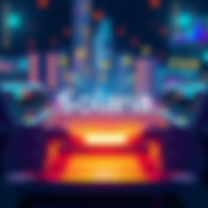 Illustration showing the Solana logo with .sol domain names being used in a digital wallet and payment context.