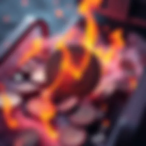 Visual representation of Solana tokens being burned, symbolizing deflationary pressure and governance proposals.