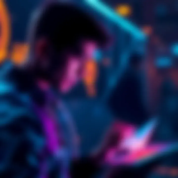 A person using a Telegram bot interface to scan Solana tokens for potential scams